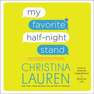 Audio: My Favorite Half-Night Stand by Christina Lauren @ChristinaLauren @SimonAudio ‏ #LoveAudiobooks