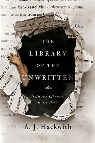 The Library of the Unwritten by AJ Hackwith @ajhackwith @AceRocBooks 