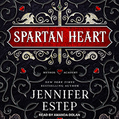 Audio: Spartan Heart by Jennifer Estep @Jennifer_Estep #AmandaDolan @TantorAudio #LoveAudiobooks