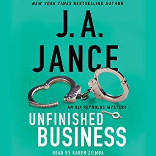 🎧 Unfinished Business by JA Jance @JAJance ‏#KarenZiemba @SimonAudio #LoveAudiobooks