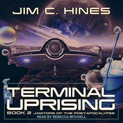🎧 Terminal Uprising by Jim C. Hines @jimchines #RebeccaMitchell‏ @dawbooks @TantorAudio @AudiobookMel #LoveAudiobooks