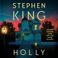 🎧 Holly by Stephen King @StephenKing  #JustineLupe  @SimonAudio @AudiobookMel