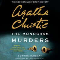 🎧 The Monogram Murders by Sophie Hannah @sophiehannahCB1 #JulianRhind-Tutt @HarperAudio #LoveAudiobooks  @sophiarose1816