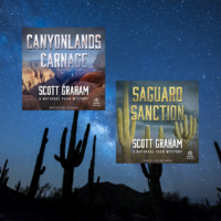 National Park Mysteries : Canyonlands Carnage, Saguaro Sanction  by Scott Graham @sgrahamauthor @joeljrichards @TantorAudio #LoveAudiobooks