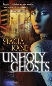 Unholy Ghosts by Stacia Kane #StaciaKane @penguinbooksusa.bsky.social @sophiarose1816 #SundaySeries 